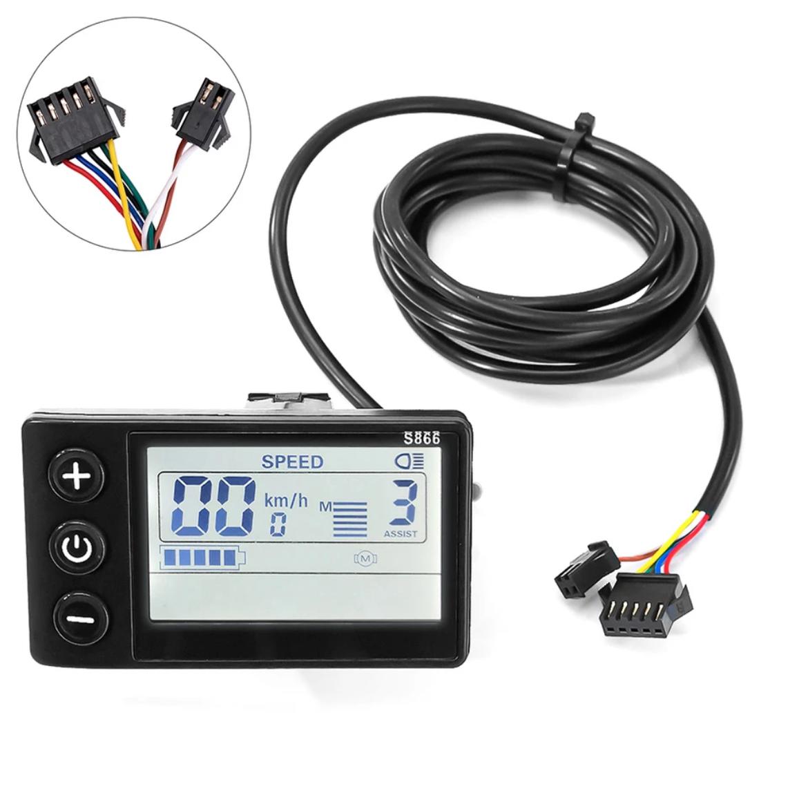 Bicicletta elettrica Controller del motorino con Display LCD